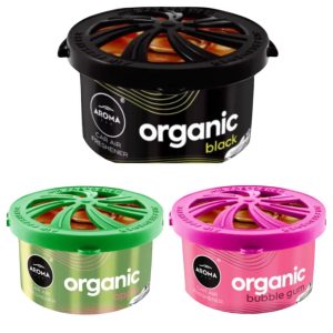 3 פחיות ריח AROMA ORGANIC