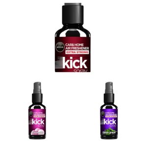 3 בקבוקי תרסיס ריחני מרוכז AROMA KICK SPARY