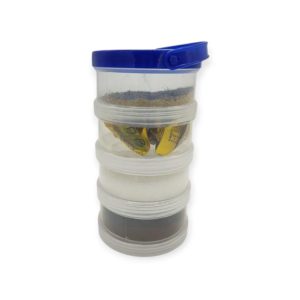 סט קופסאות תבלינים/קפה אחד על אחד - גדול