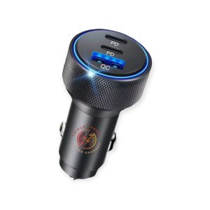 מטען מהיר לרכב - TRIPLE TURBO