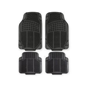 סט שטיחים שקופים - שחורים לרכב AE⁩