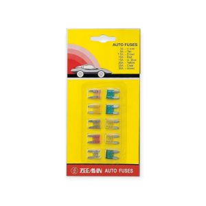 לוח נתיכים (פיוזים) מיני – 10 יחידות ZEEMAN