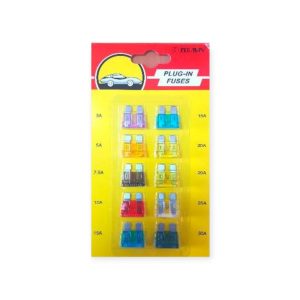 לוח נתיכים (פיוזים) רגיל – 10 יחידות ZEEMAN⁩⁩