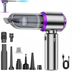 שואב אבק + מפוח נטען לרכב – SPARTEC