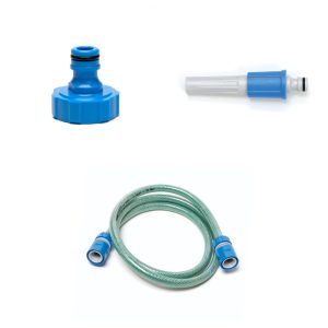 קיט צינור 1.5 מטר עם מחברים מהירים וראש סיבוב לגיבריט