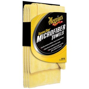 שלישיית מטליות מיקרופייבר - Meguiar's Supreme Shine