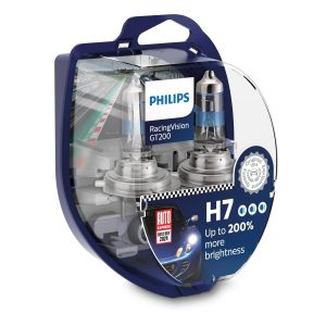 זוג נורות הלוגן PHILIPS RacingVision GT200 – H7