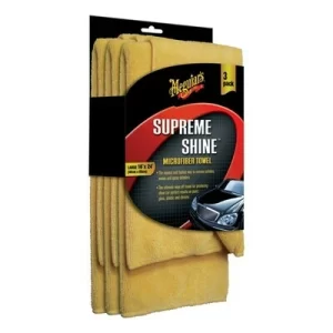 שלישיית מטליות מיקרופייבר - Meguiar's Supreme Shine