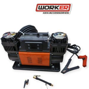 קומפרסור לרכב 300 ליטר עם AUTO STOP מבית WORKER 4X4⁩