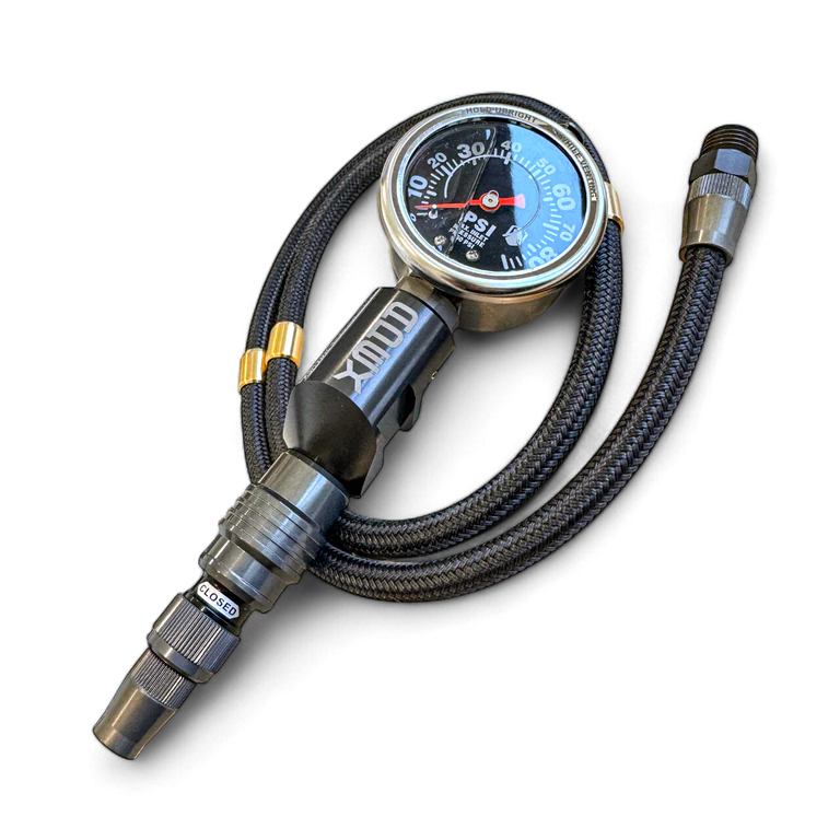 מד ניפוח גלגלים מקצועי – Precision Tire Inflator APEX