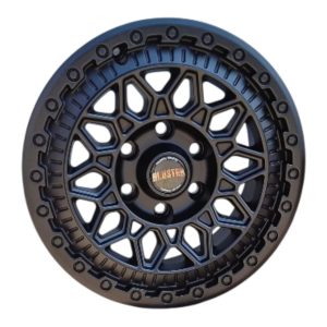 סט 4 ג'אנטים FONDMETAL קוטר 17 מרווח 6X139.7 דגם BLUSTER שחור