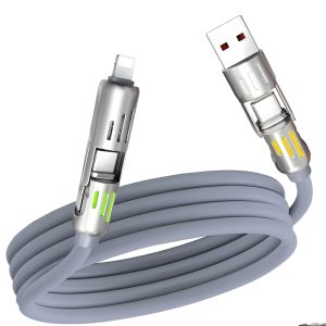 כבל טעינה ונתונים לטלפון סלולרי QUATTRO 5.0A