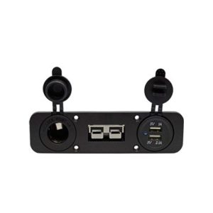 פאנל 3 פתחים 12V אנדרסון רב-שימושי לרכב