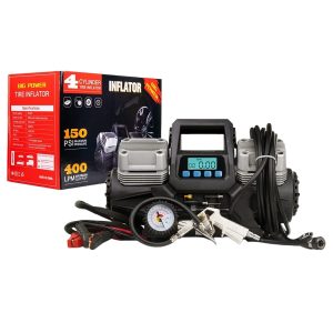 קומפרסור לרכב - 4 בוכנות 400 ליטר עם AUTO STOP