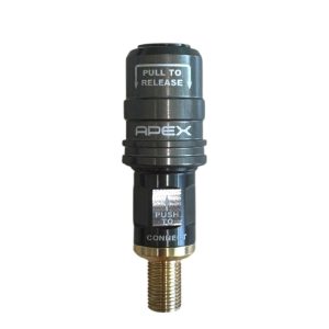 מחבר ניפוח APEX High Flow Push-On Chuck