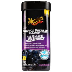 מגבוני ניקוי פנימי לרכב Meguiar's Quik Interior Detailer Wipes