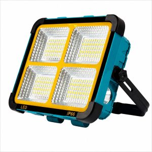 תאורה ניידת עוצמתית NEWTEC AL-1 עם פאנל סולארי מתקפל