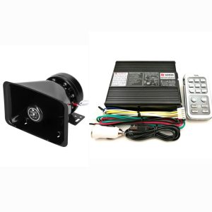 מערכת כריזה לרכב 200W + מיקרופון אלחוטי FEDERAL