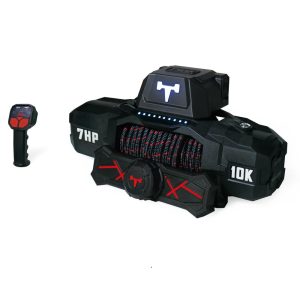 כננת T-MAX FORCEVIEW TITAN 10000LBS עם כבל סינטטי