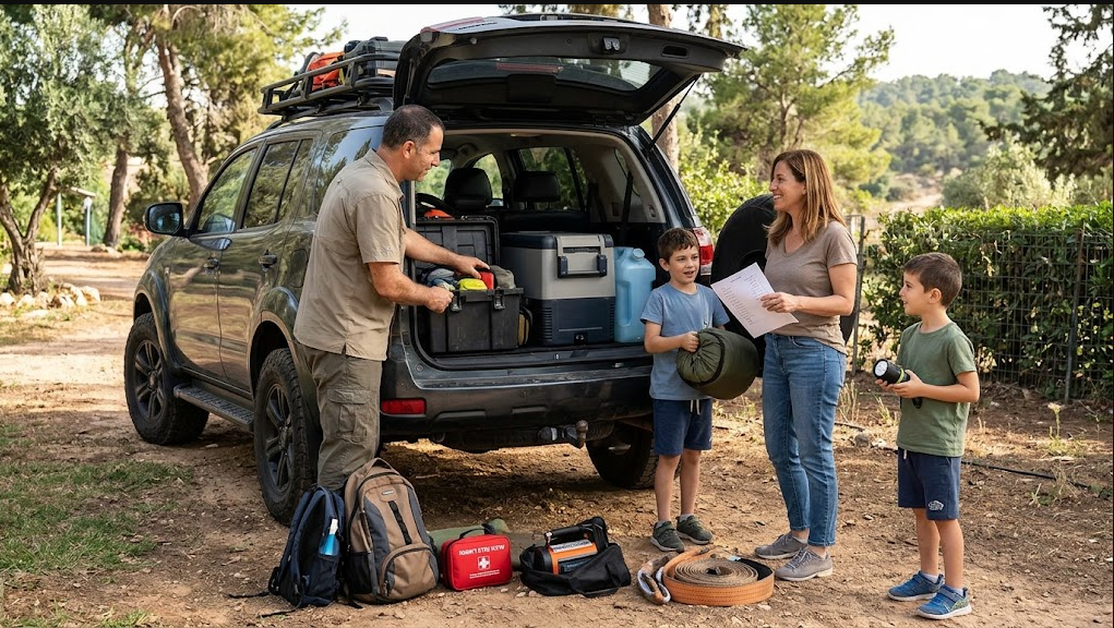 איך מכינים רכב 4X4 לטיול שטח עם כל המשפחה?